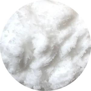 Closeup Fluffy White Texture PNG Image