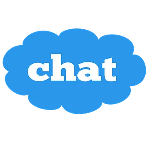 Cloud Chat Logo PNG Image