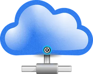 Cloud Computing Concept Illustration PNG Image