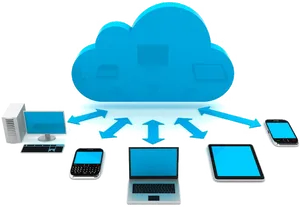 Cloud Computing Connectivity Concept PNG Image