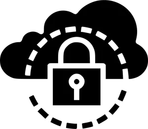 Cloud Security Icon PNG Image