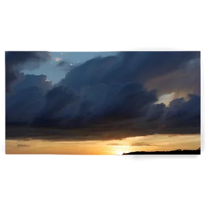 Cloudy Sky At Dawn Png Yyn88 PNG Image