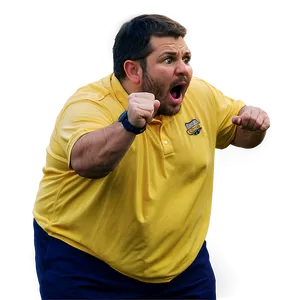 Coach Yelling At Game Png 95 PNG Image