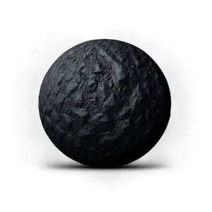 Coal Black Sphere Png Knn49 PNG Image