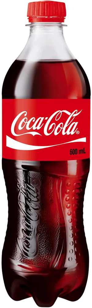 Coca Cola600ml Bottle PNG Image