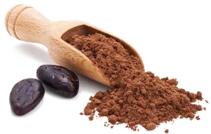 Cocoa Beansand Powder PNG Image