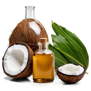 Coconut Oil Massage Blend Png 06262024 PNG Image