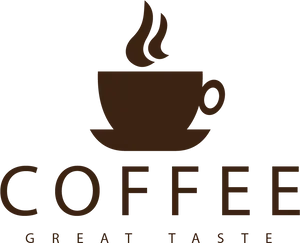 Coffee Logo Great Taste PNG Image