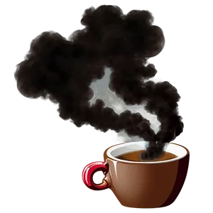 Coffee Smoke A PNG Image