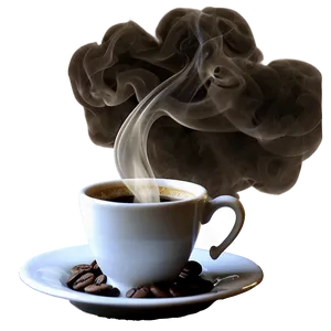 Coffee Smoke C PNG Image