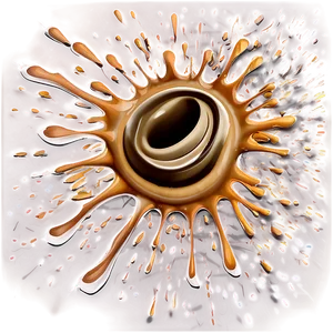 Coffee Splash Pattern Png 06272024 PNG Image