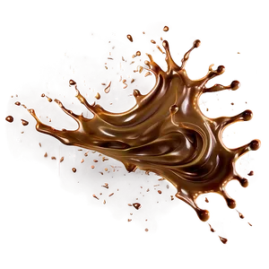 Coffee Splash Pattern Png Rfk PNG Image