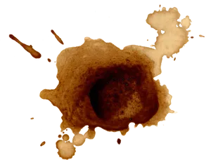 Coffee Stain Spill Texture.png PNG Image