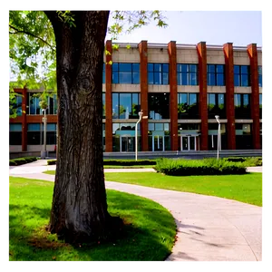 College Campus Scenery PNG 88 PNG