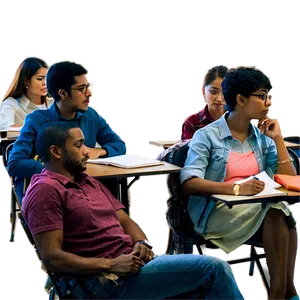 College Lecture Attendees Png Fny33 PNG Image