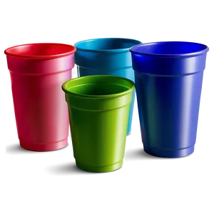 Colored Plastic Cup Png 55 PNG Image