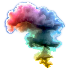 Colored Smoke Clouds Png Btl PNG Image