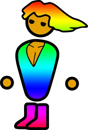 Colorful Abstract Figure.png PNG Image