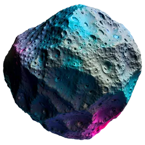 Colorful Asteroid Png 06212024 PNG Image