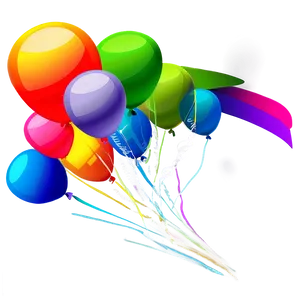 Colorful Balloons Png 89 PNG Image