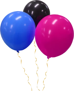 Colorful Balloons Transparent Background PNG Image