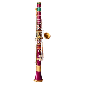 Colorful Bassoon Artwork Png Lsj46 PNG Image