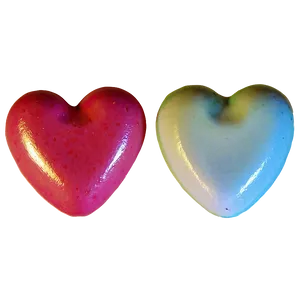 Colorful Candy Heart Png 68 PNG Image