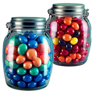 Colorful Candy Jar Png 23 PNG Image