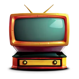 Colorful Cartoon Tv Png Qqc26 PNG Image