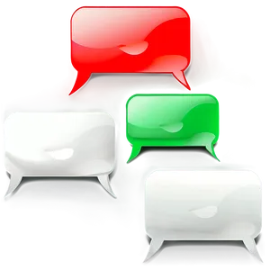 Colorful Chat Box Background Png 56 PNG Image