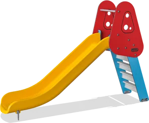 Colorful Childrens Slide Playground Equipment PNG Image