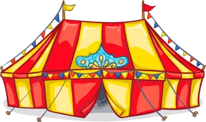 Colorful_ Circus_ Tent_ Illustration.png PNG Image