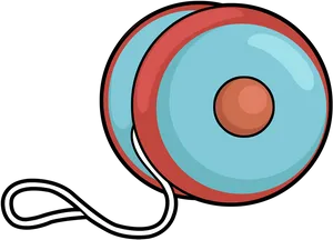 Colorful Classic Yoyo Illustration PNG Image