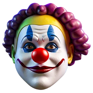 Colorful Clown Emoji Png Rsj76 PNG Image