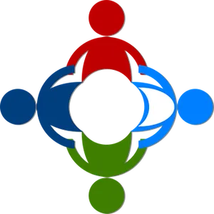 Colorful Community Graphic PNG
