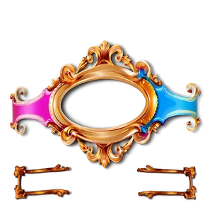 Colorful Cute Frame Png 06262024 PNG Image