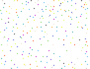 Colorful Dots Pattern PNG Image