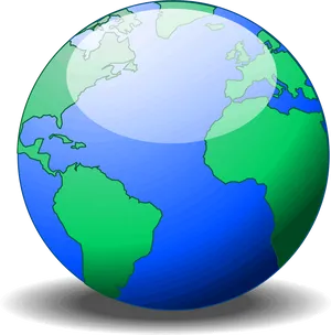 Colorful Earth Clipart PNG Image