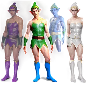 Colorful Elf Body Png 06282024 PNG Image