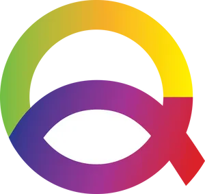 Colorful Eye Logo Design PNG Image