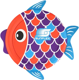 Colorful Fish Beach Ball Sunflex PNG Image