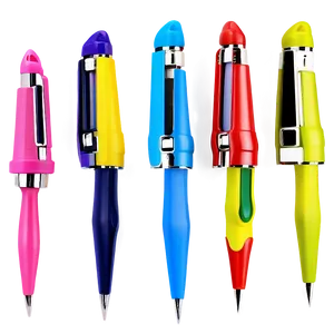 Colorful Flair Pen Set Png Ehu90 PNG Image