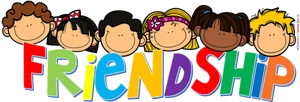 Colorful_ Friendship_ Cartoon PNG