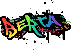 Colorful_ Graffiti_ Style_ Beata_ Text PNG Image