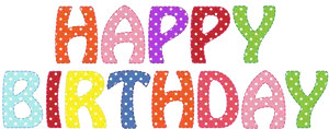 Colorful_ Happy_ Birthday_ Text PNG Image