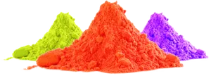 Colorful_ Holi_ Powder_ Piles PNG Image