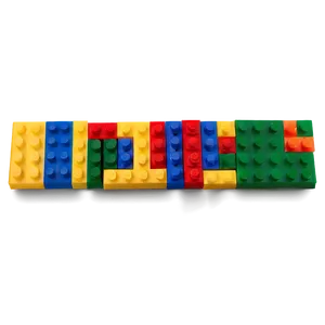 Colorful Lego Pieces Png Cqa PNG Image