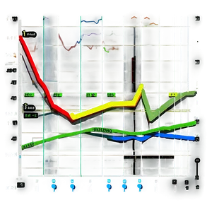 Colorful Line Chart Png Gqb PNG Image