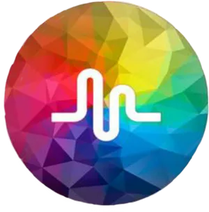 Colorful Music Wave Logo PNG Image