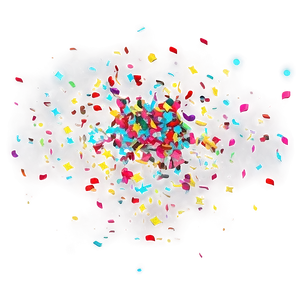 Colorful Party Confetti Png 06292024 PNG Image